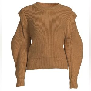 ASTR The Label Romina Sweater - Camel Color Size Medium